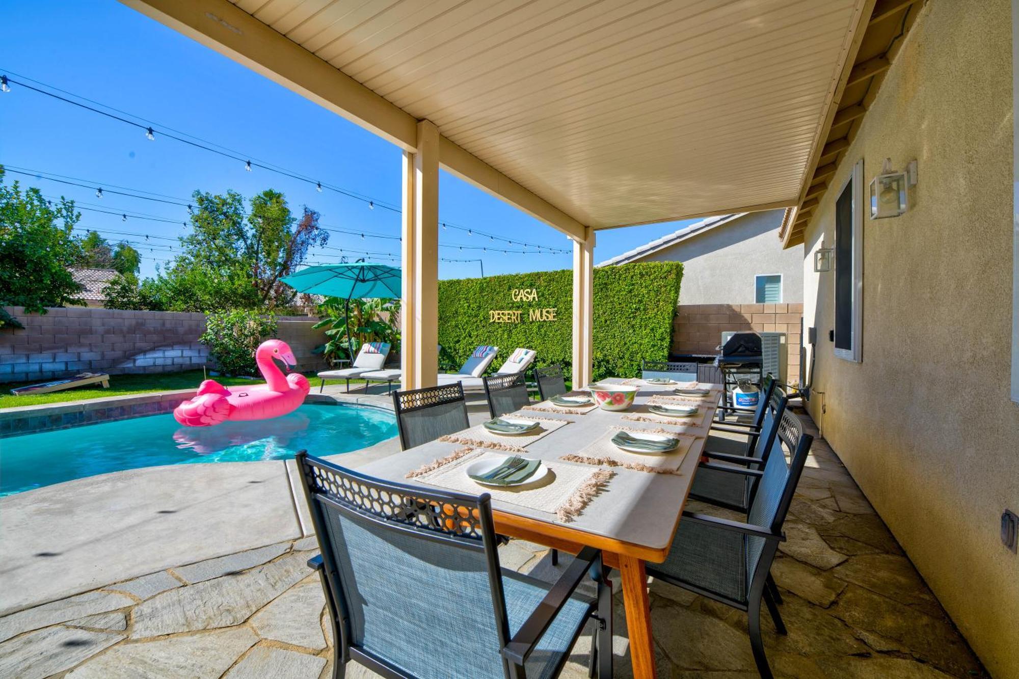 Casa Desert Muse With Heated Pool Firepit Mini Golf And Games Hébergement de vacances