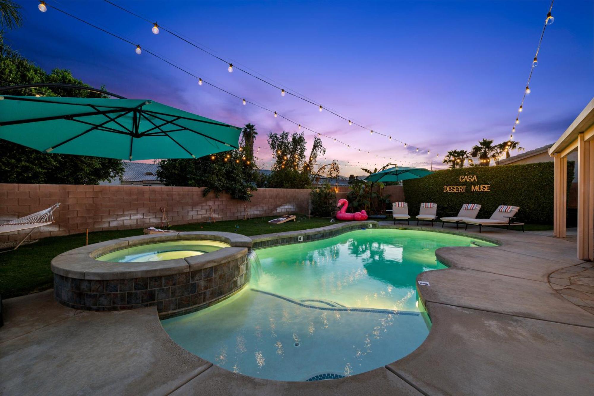 Casa Desert Muse With Heated Pool Firepit Mini Golf And Games