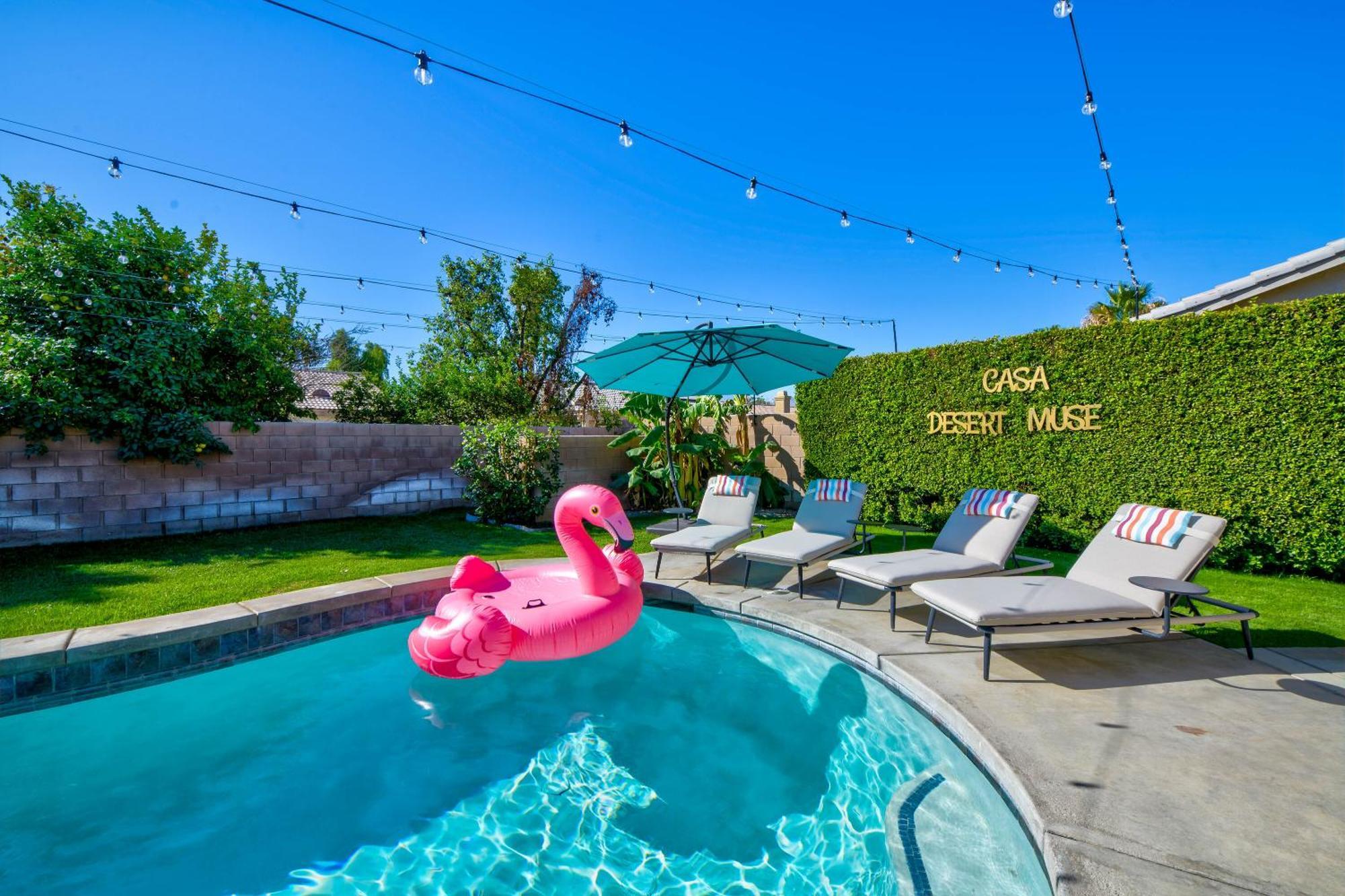 Casa Desert Muse With Heated Pool Firepit Mini Golf And Games